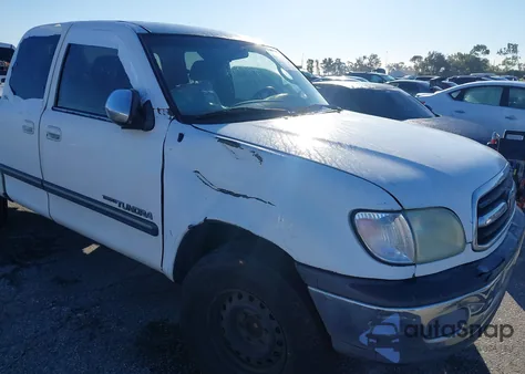 2002 Toyota Tundra Sr5 из США, поврежденный, VIN 5TBRN34102S328492